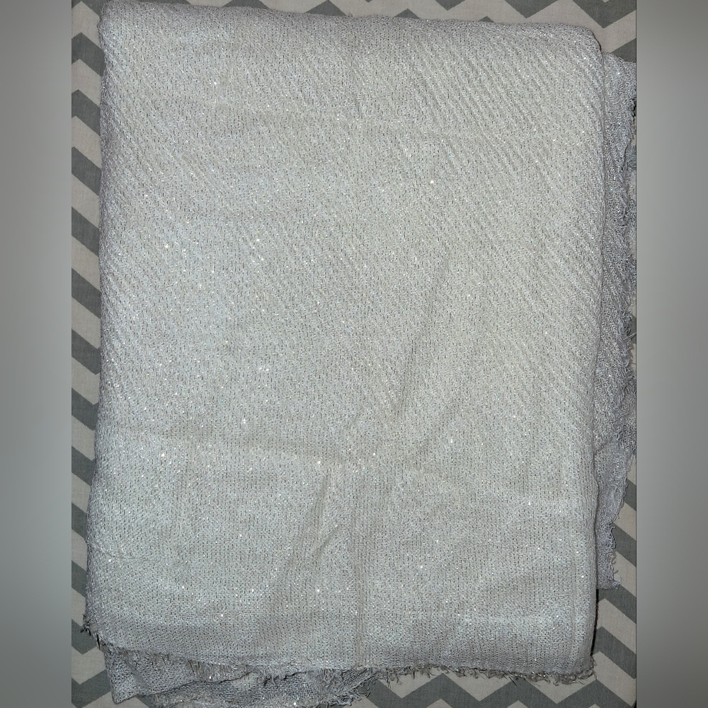 MIXIT OBLONG SCARF IVORY
